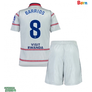 Atletico Madrid Pablo Barrios #8 Replika Babytøj Tredje sæt Børn 2026-27 Kortærmet (+ Korte bukser)